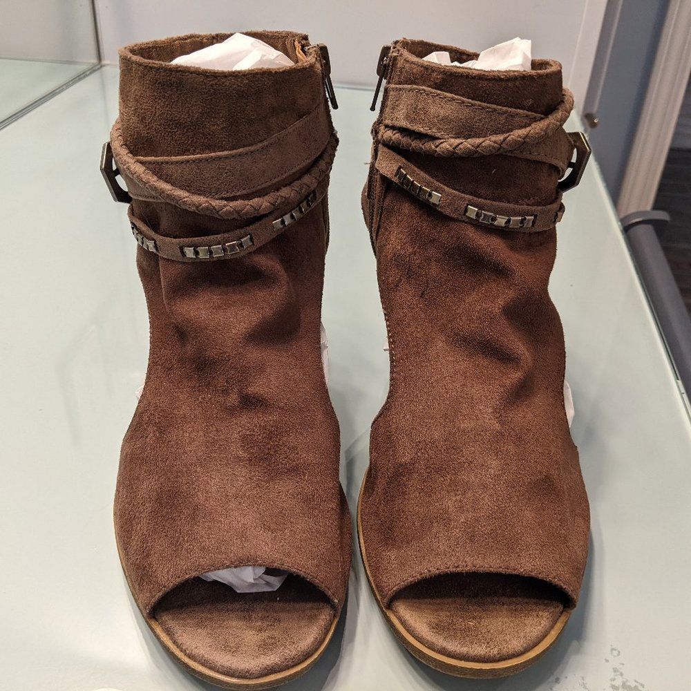 Jellypop sandal booties worn only a few times